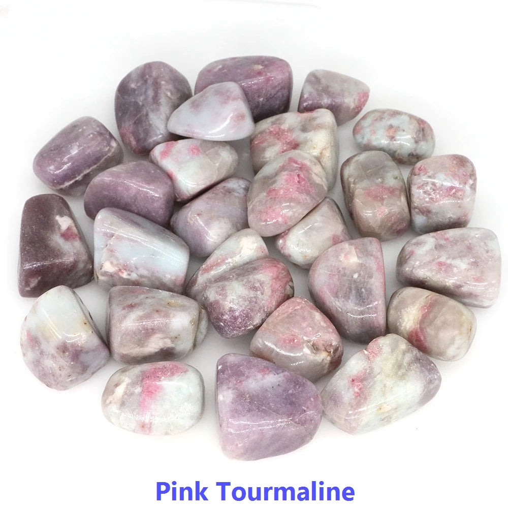 Natural Rose Quartz & Amethyst Tumbled Stone Gravel – Polished Healing Crystals for Home Decor & Aquarium - Image 23