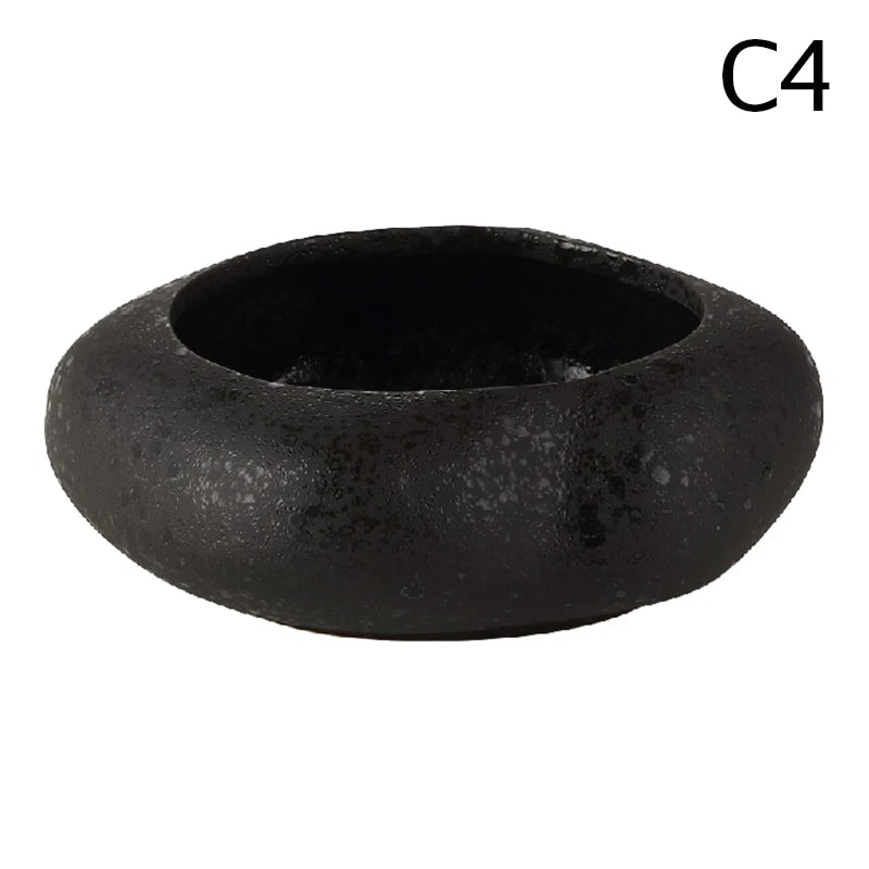 Creative Lotus Seedpod Ceramic Vase for Zen Tea Table - Image 15
