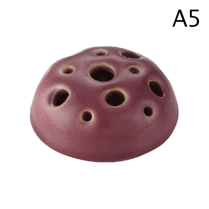 Creative Lotus Seedpod Ceramic Vase for Zen Tea Table - Image 18