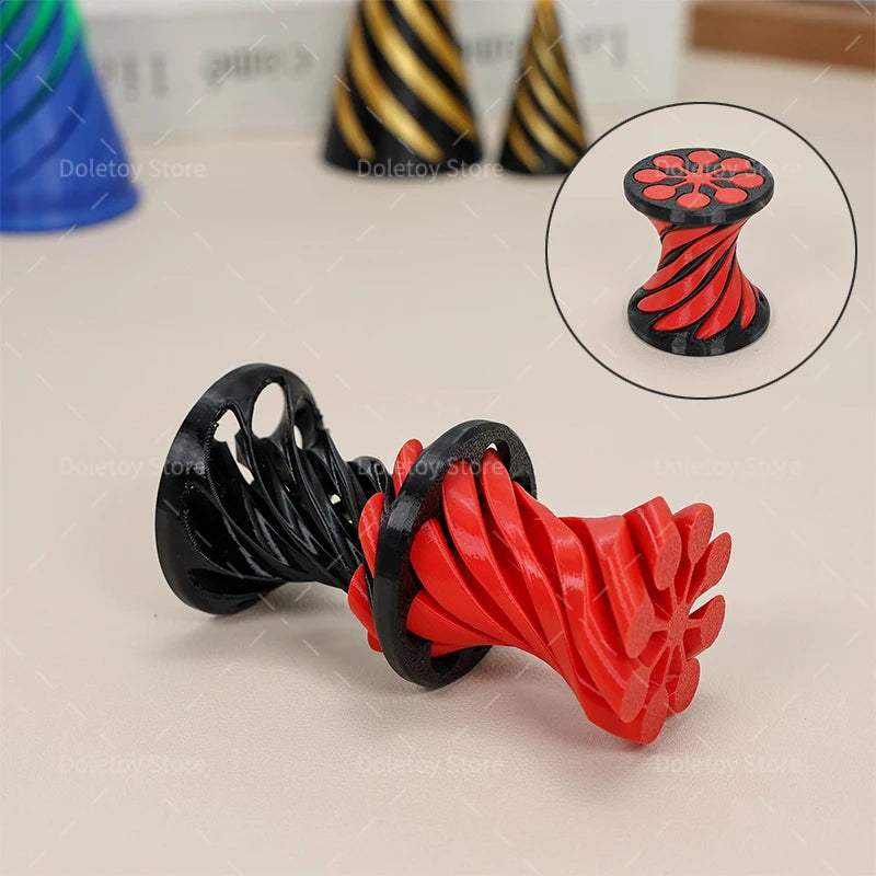 3D Printed Spiral Cone Toy - Image 4